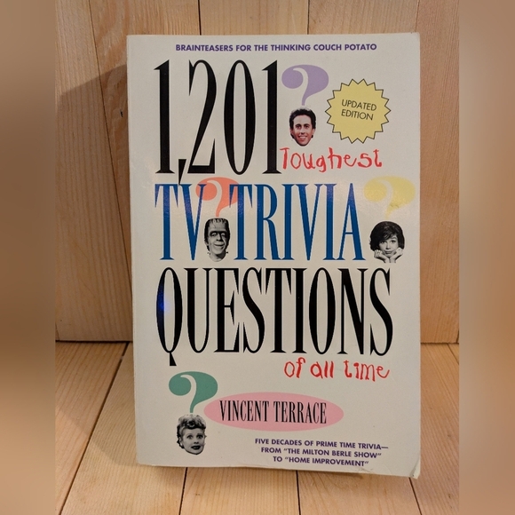 TV Trivia Questions Book - Picture 2 of 11